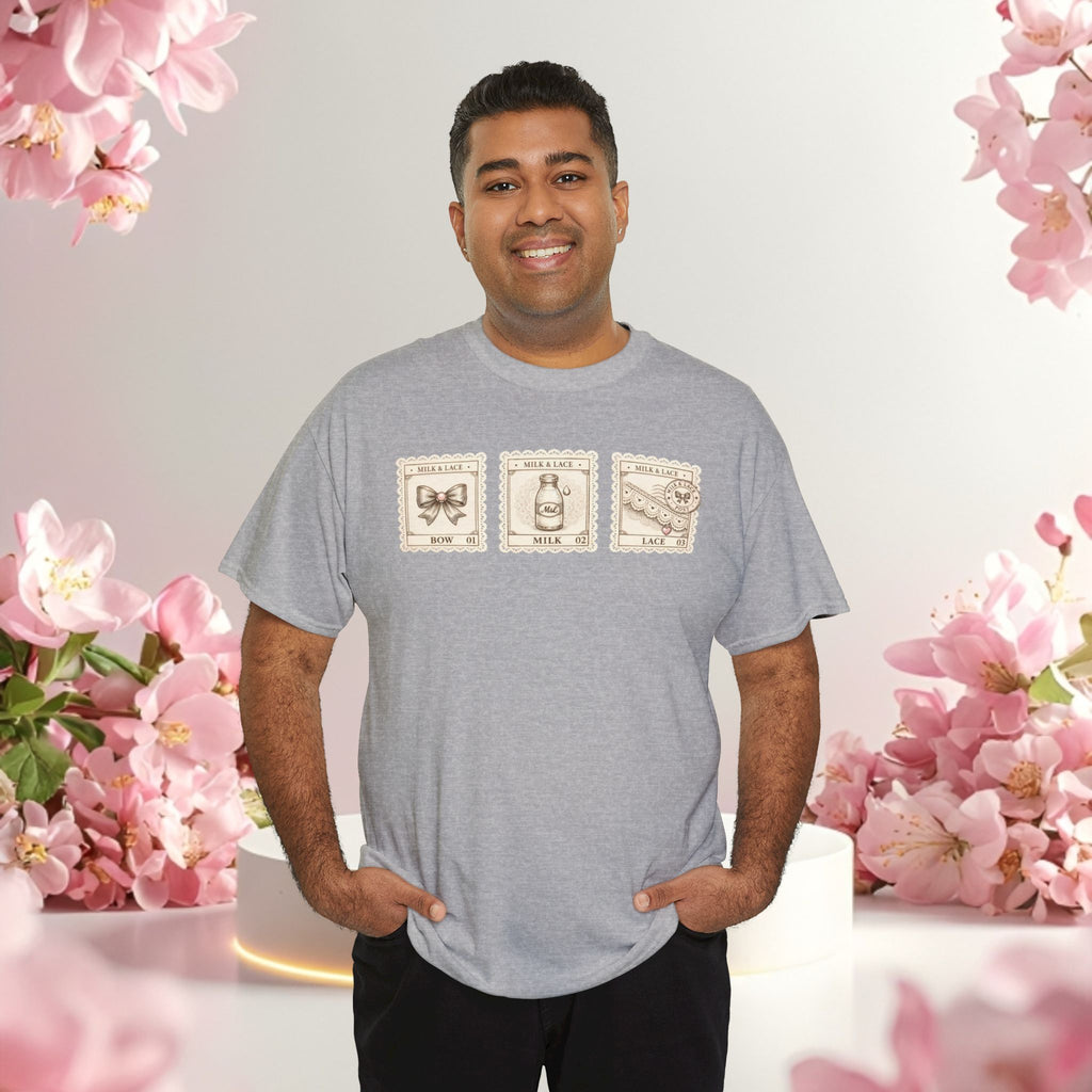 Vintage Botanical Stamp T-Shirt