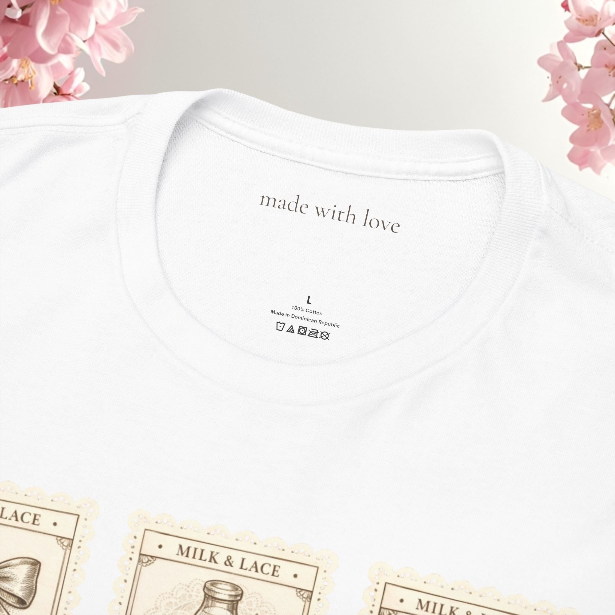 Vintage Botanical Stamp T-Shirt
