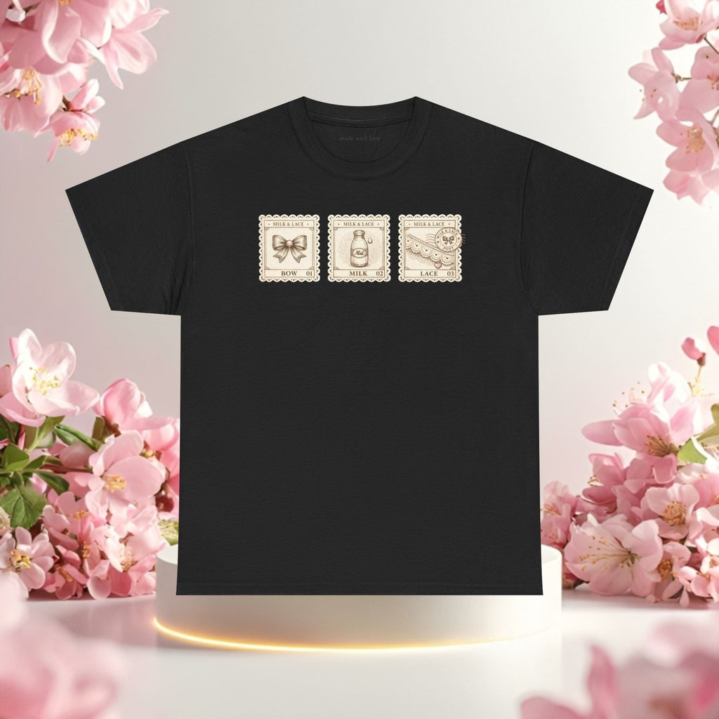 Vintage Botanical Stamp T-Shirt