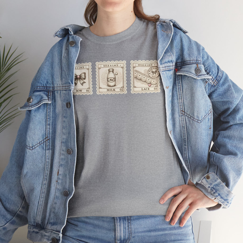 Vintage Botanical Stamp T-Shirt