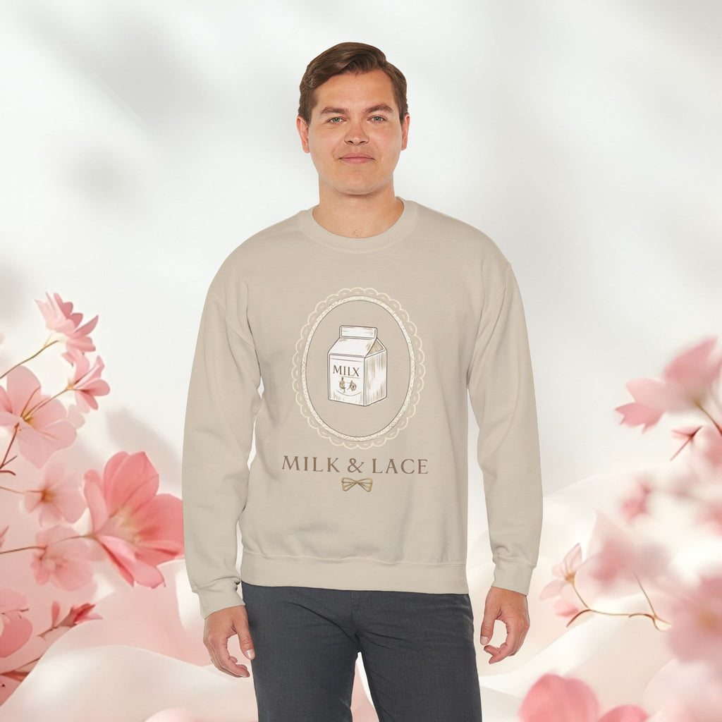 Pastel Graphic Crewneck Sweatshirt — Soft Pastel Cozy Comfort