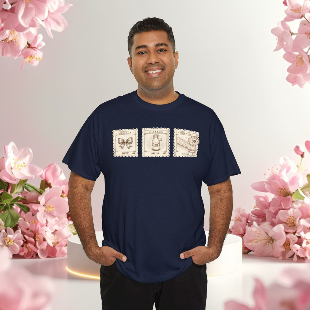 Vintage Botanical Stamp T-Shirt