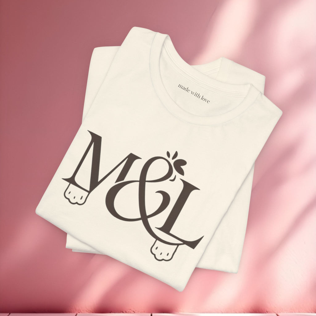 Romantic Feminine Brown Tee — Romance Graphic T-Shirt