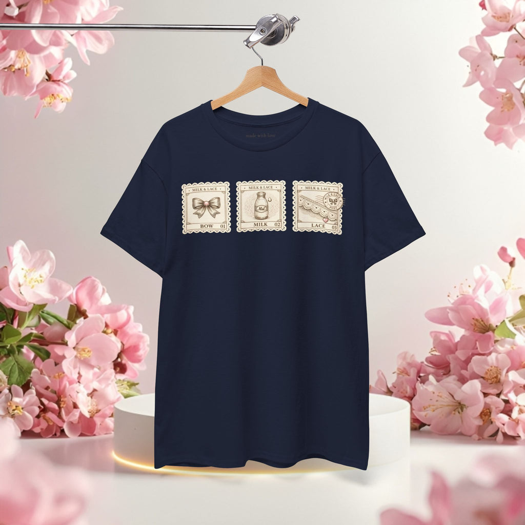 Vintage Botanical Stamp T-Shirt