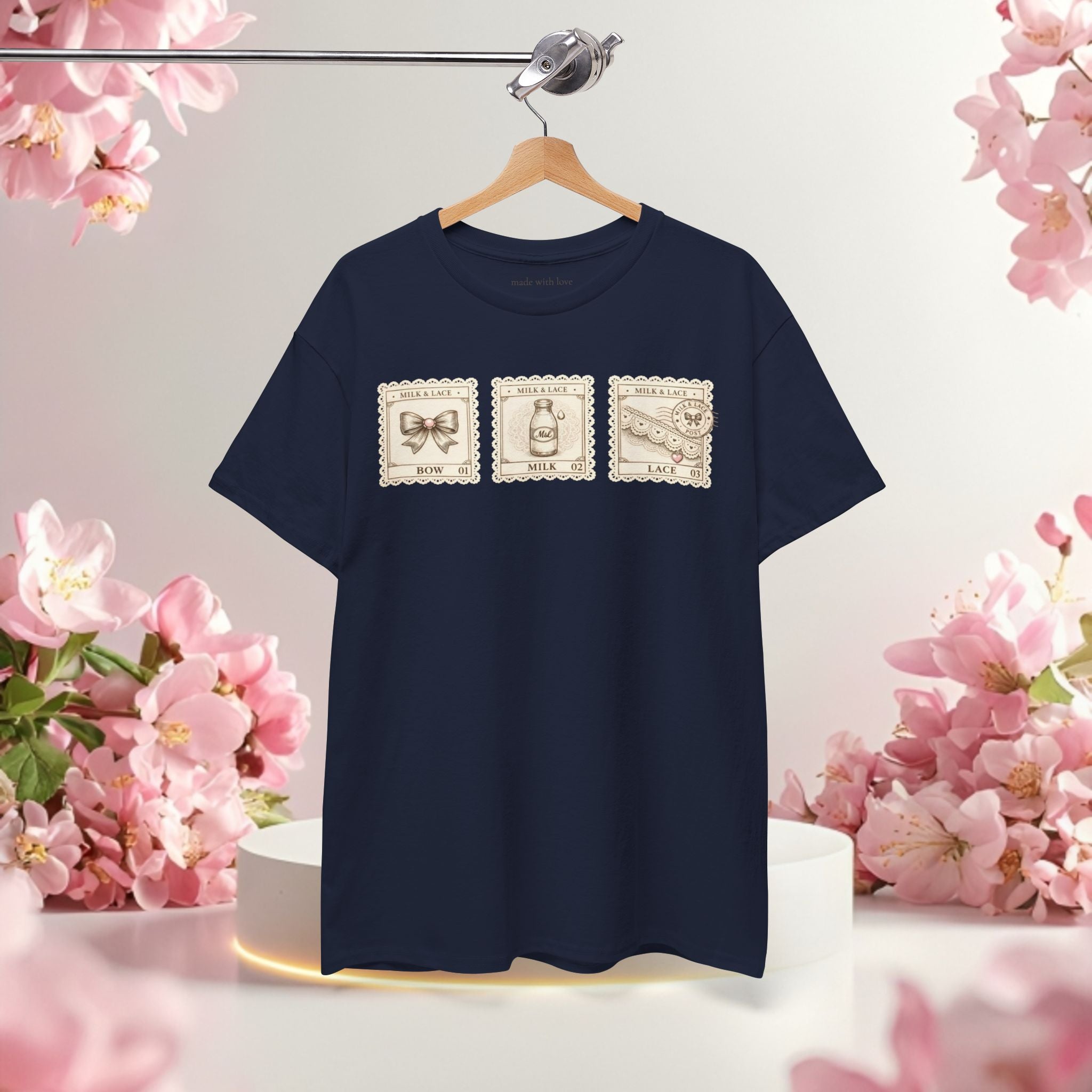 Vintage Botanical Stamp T-Shirt