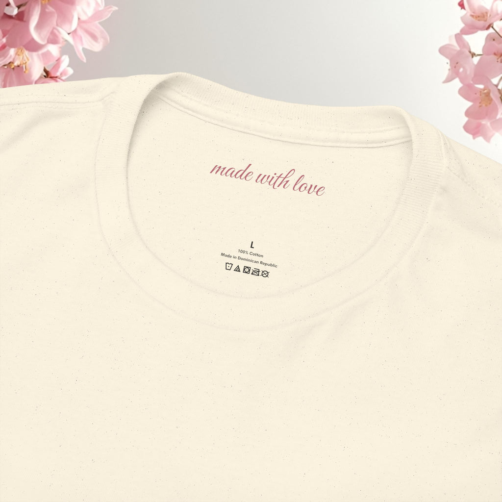 Pink Graphic Tee — Simple Minimalist Design
