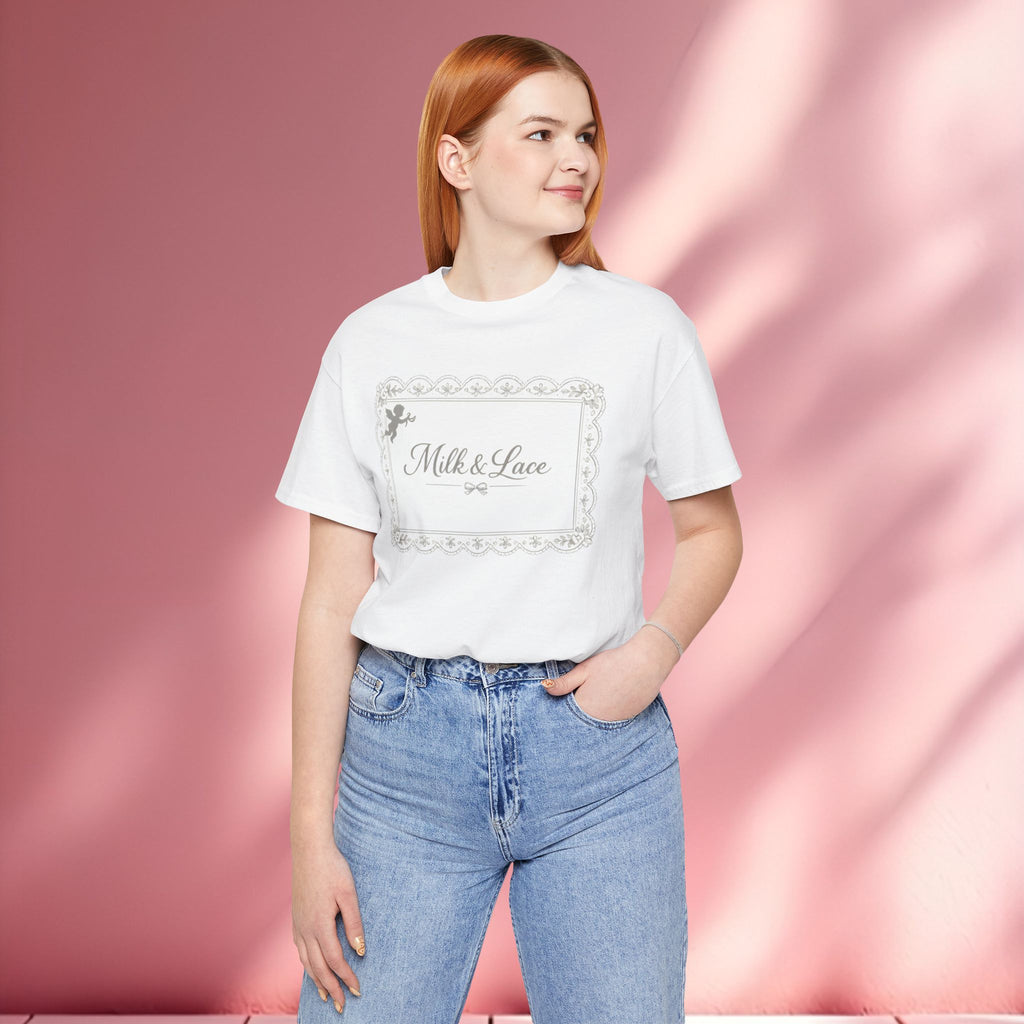 Elegant Delicate Tee — Quietly Refined Short Sleeve