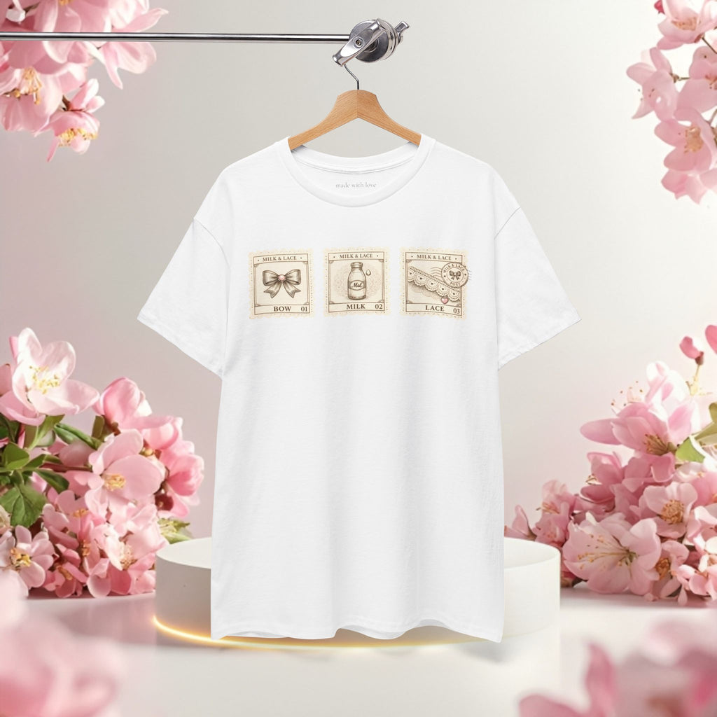 Vintage Botanical Stamp T-Shirt
