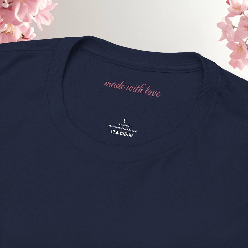 Pink Graphic Tee — Simple Minimalist Design