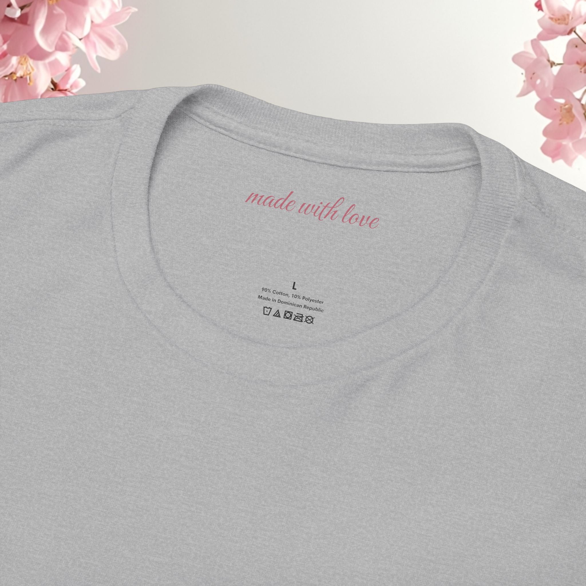 Pink Graphic Tee — Simple Minimalist Design