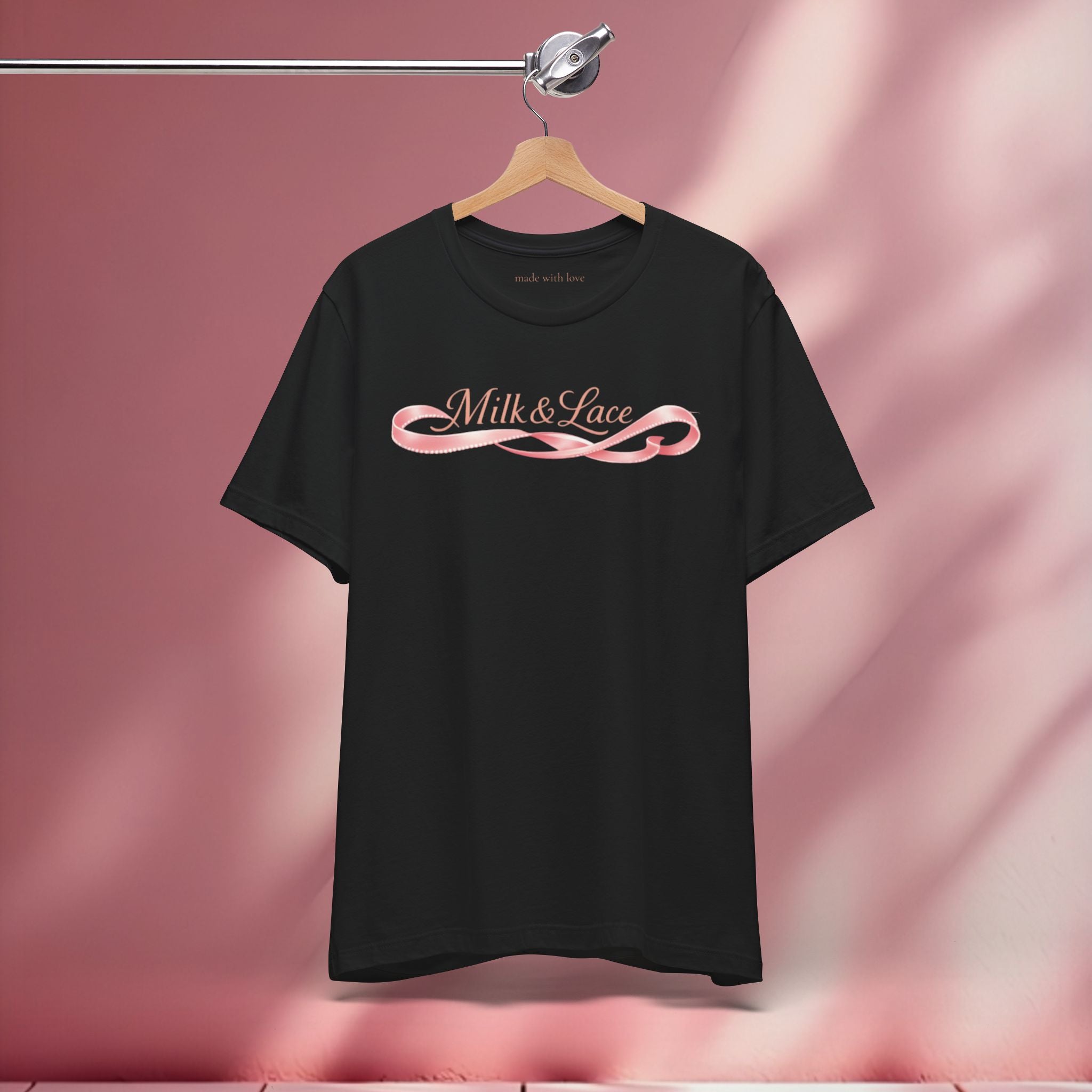 Casual Pink Graphic T-Shirt — Women's Casual Pink Tee