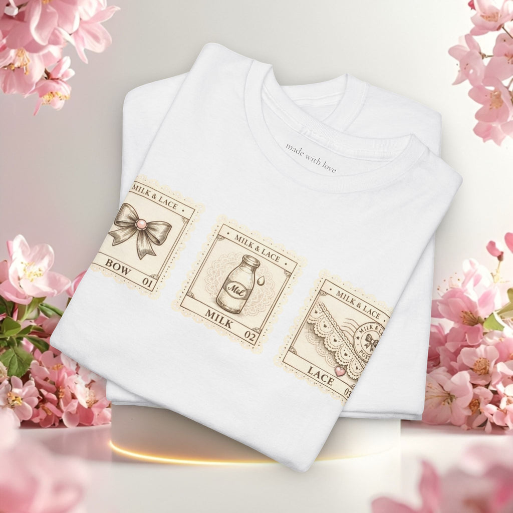 Vintage Botanical Stamp T-Shirt