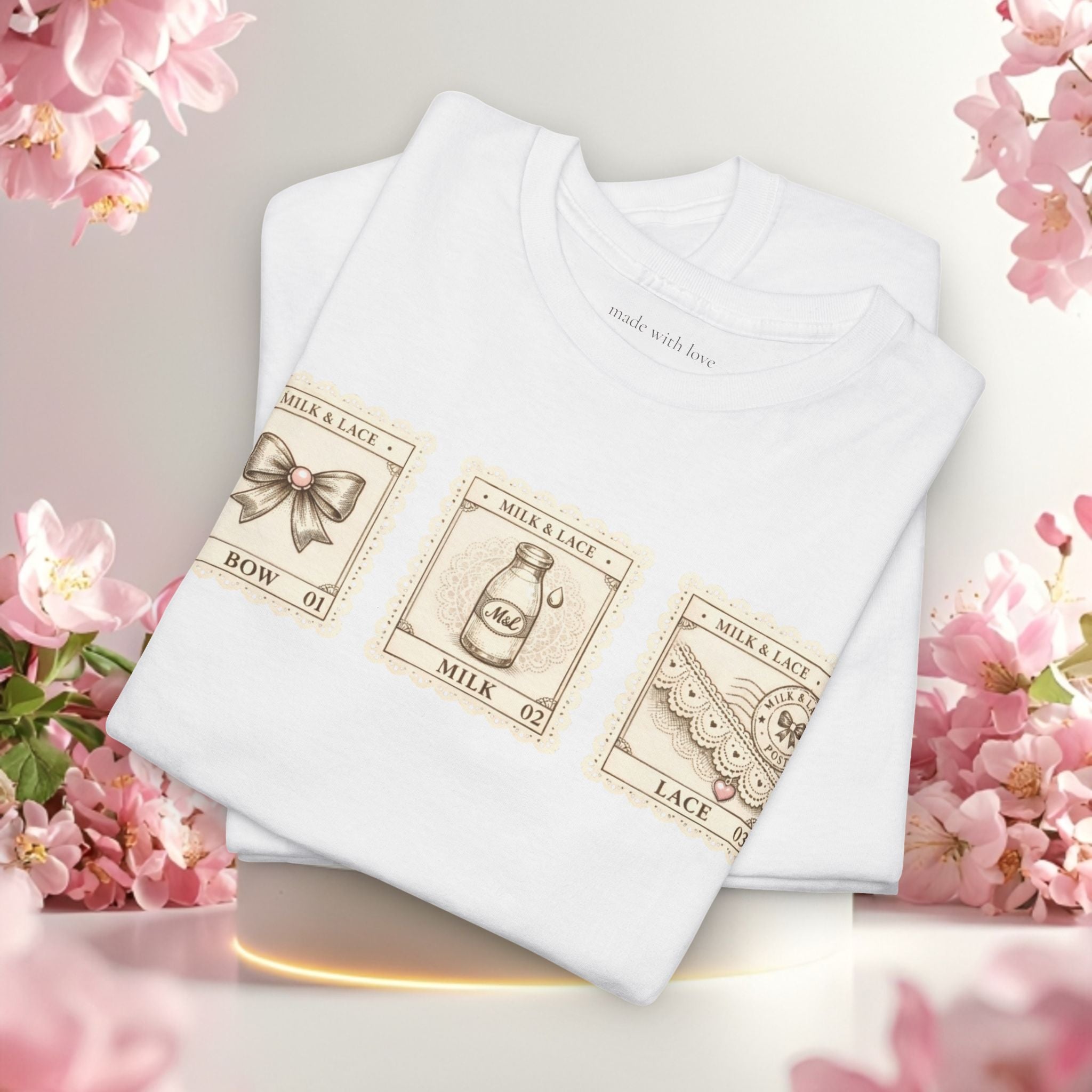 Vintage Botanical Stamp T-Shirt