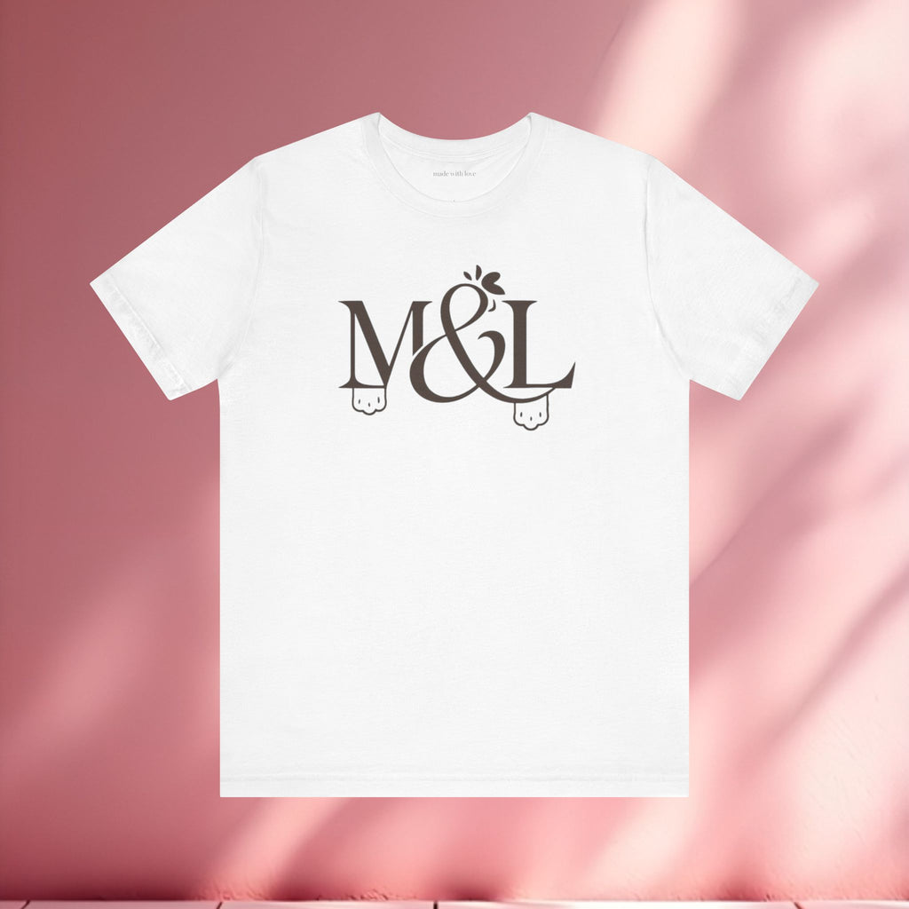 Romantic Feminine Brown Tee — Romance Graphic T-Shirt