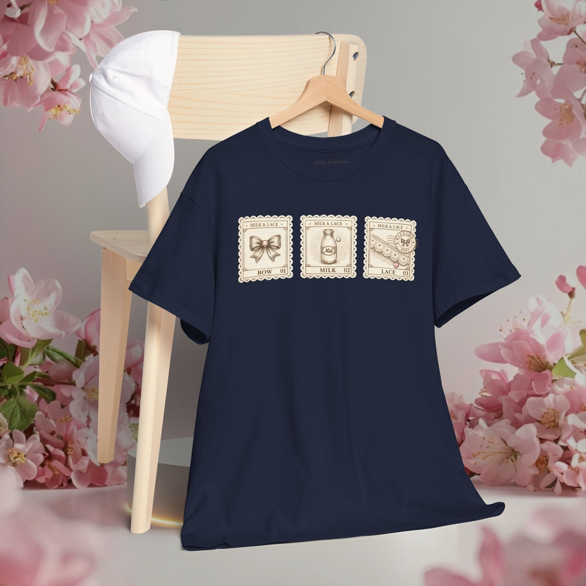 Vintage Botanical Stamp T-Shirt