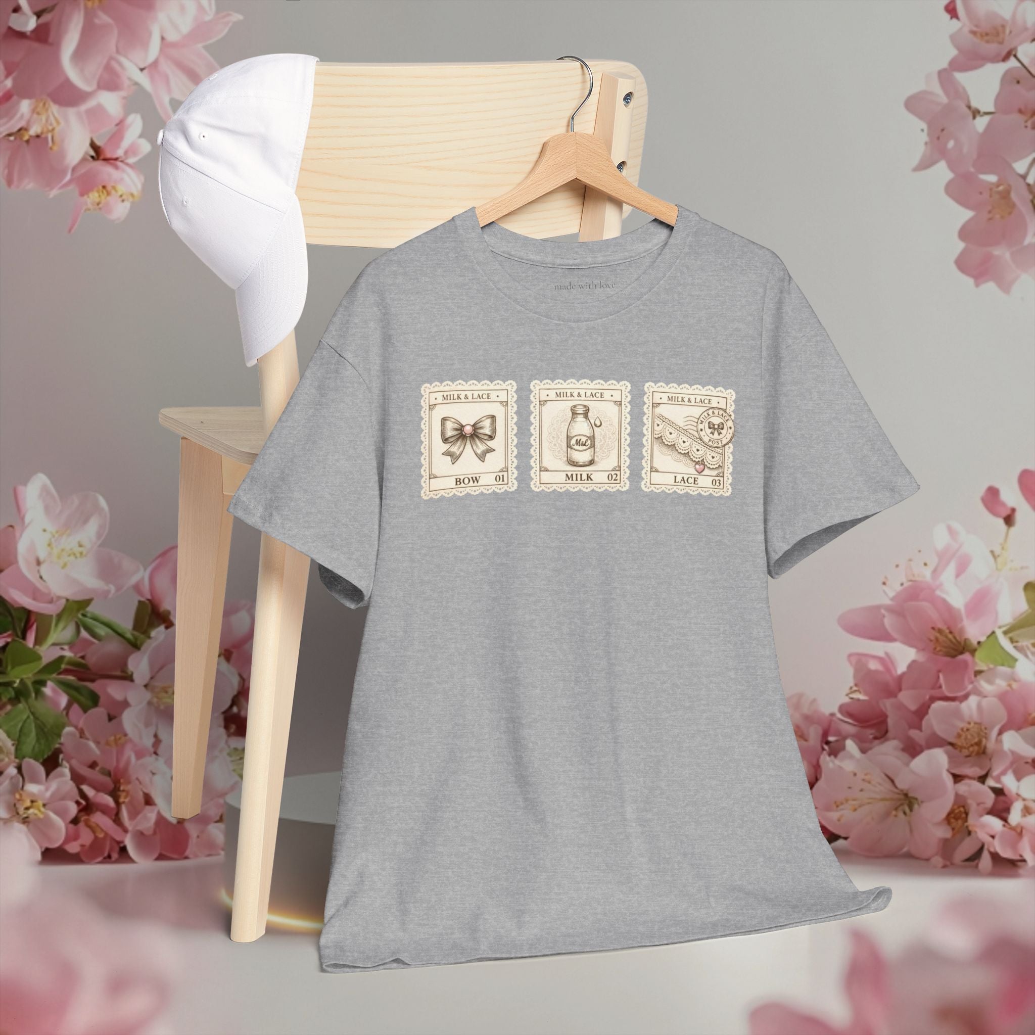 Vintage Botanical Stamp T-Shirt