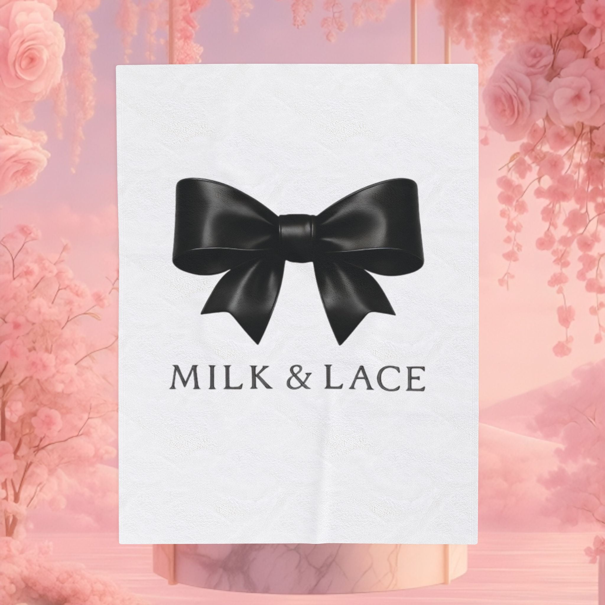 Velveteen Plush Blanket — Luxury Soft Feminine Throw