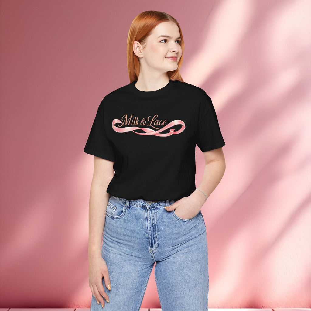 Casual Pink Graphic T-Shirt — Women's Casual Pink Tee