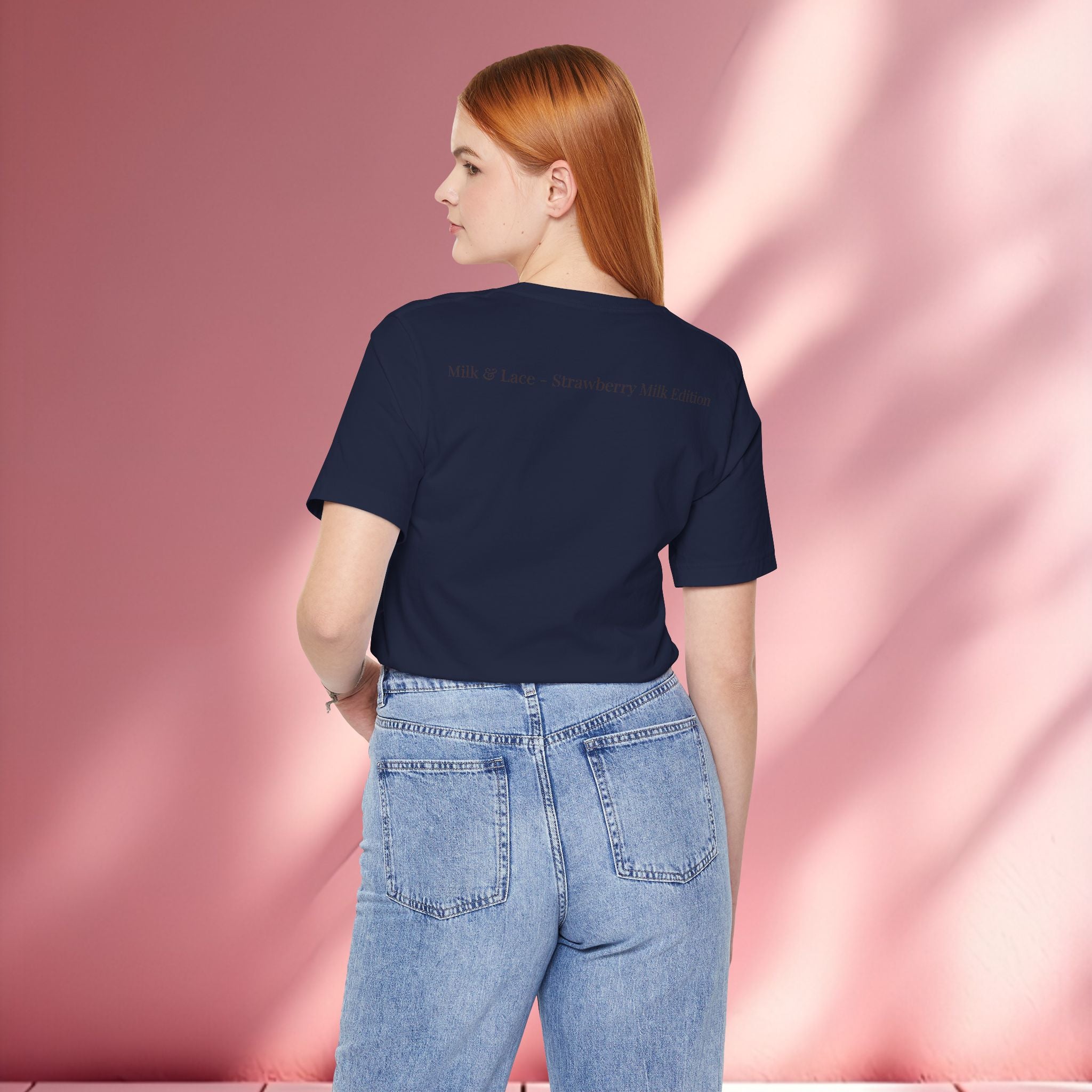 Romantic Feminine Brown Tee — Romance Graphic T-Shirt