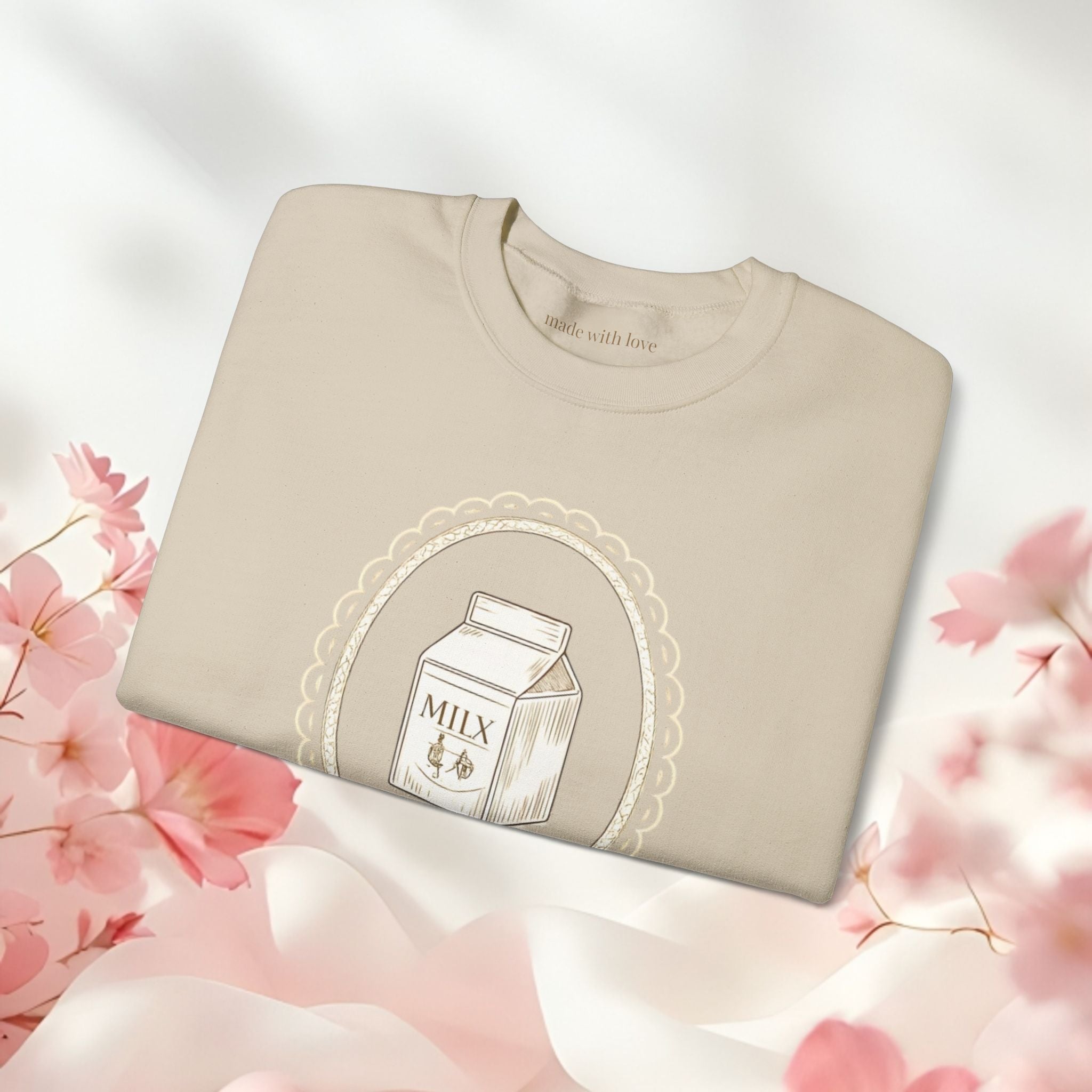 Pastel Graphic Crewneck Sweatshirt — Soft Pastel Cozy Comfort