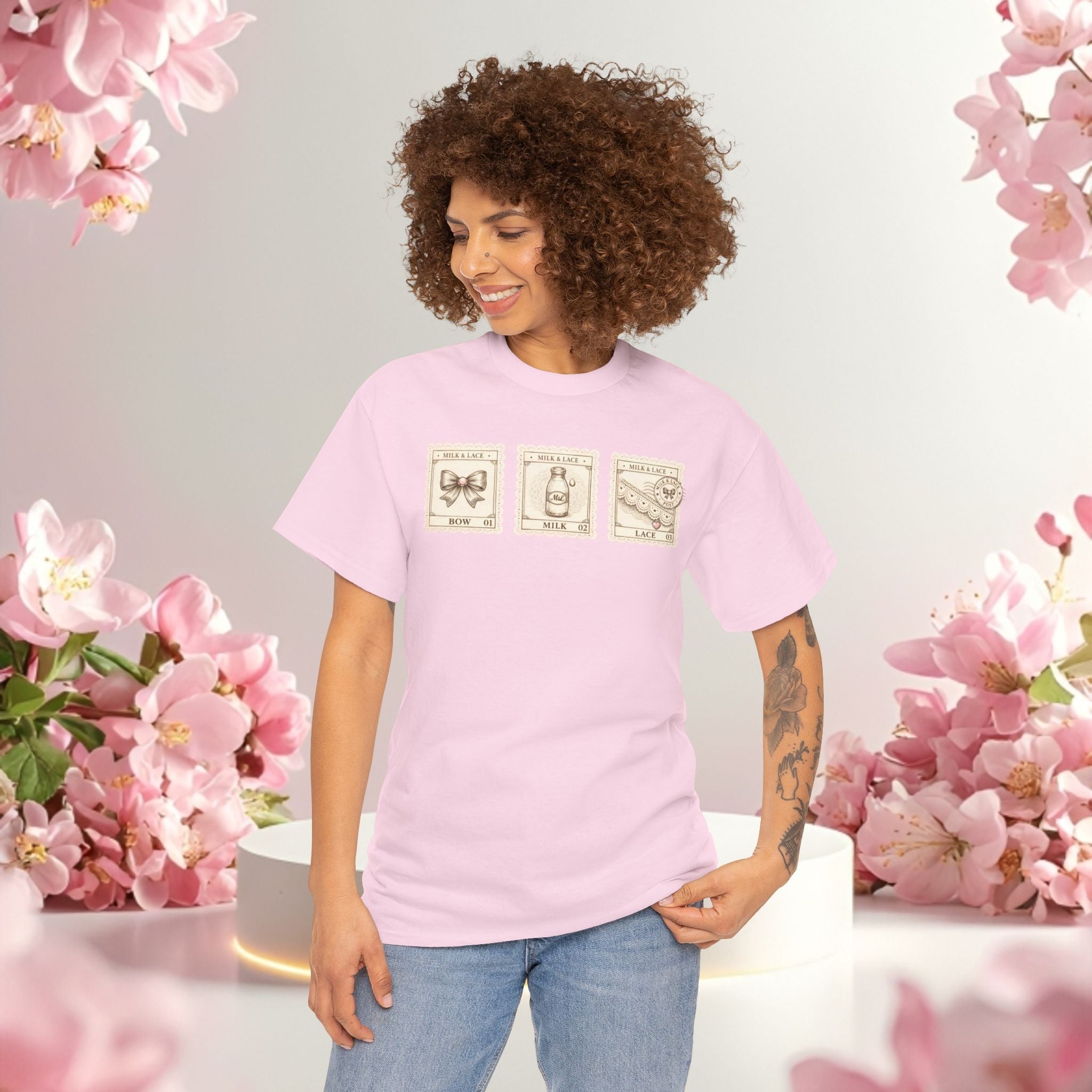 Vintage Botanical Stamp T-Shirt