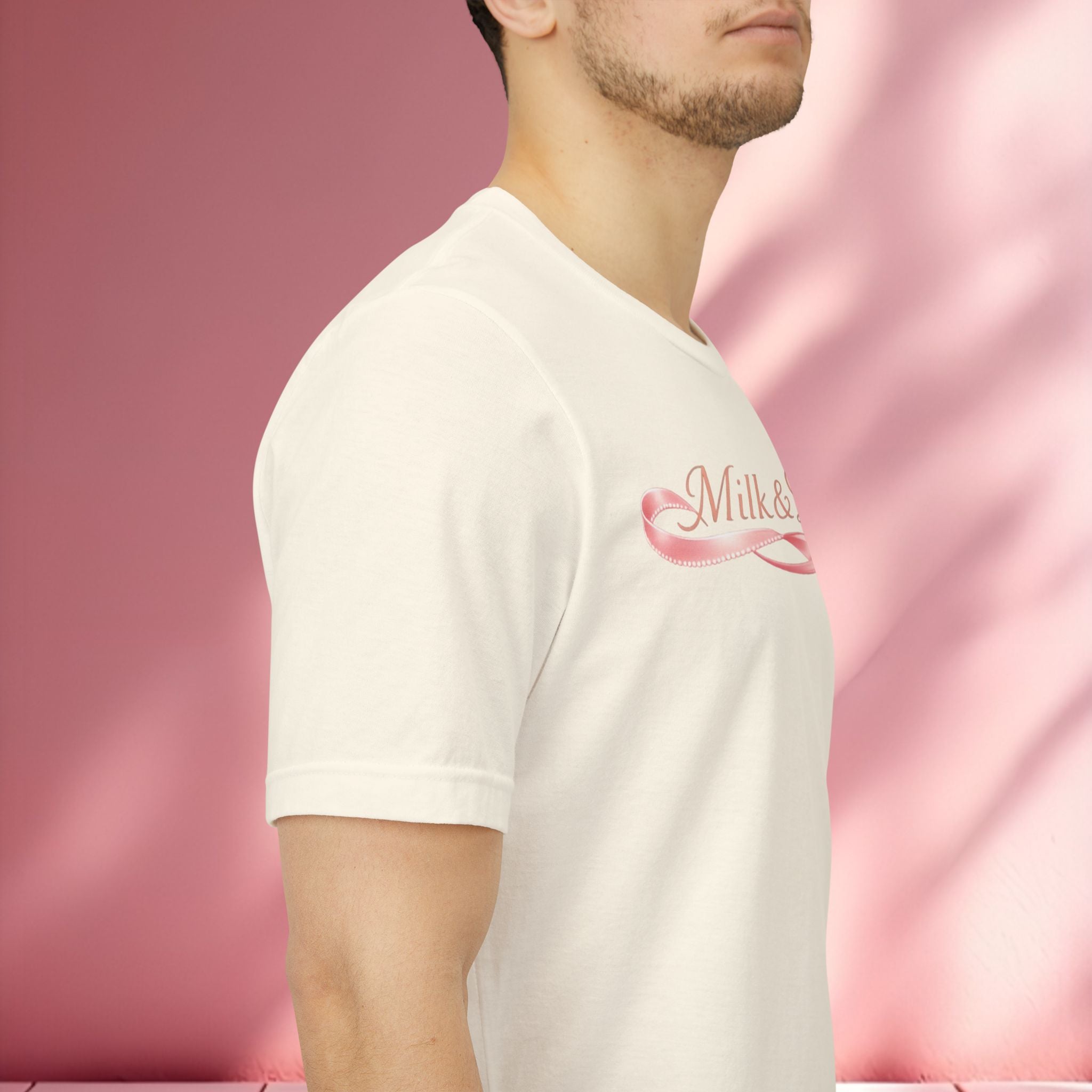 Casual Pink Graphic T-Shirt — Women's Casual Pink Tee