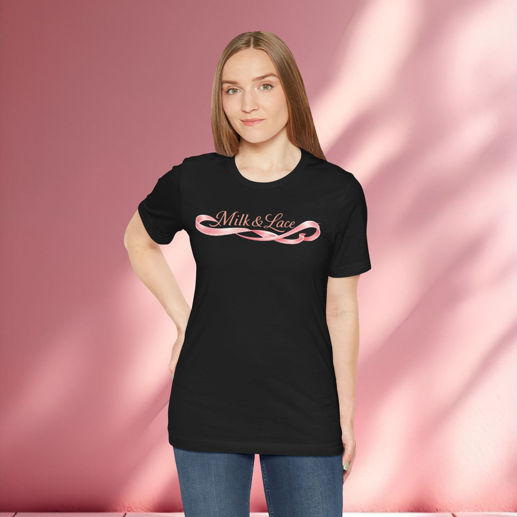 Casual Pink Graphic T-Shirt — Women's Casual Pink Tee