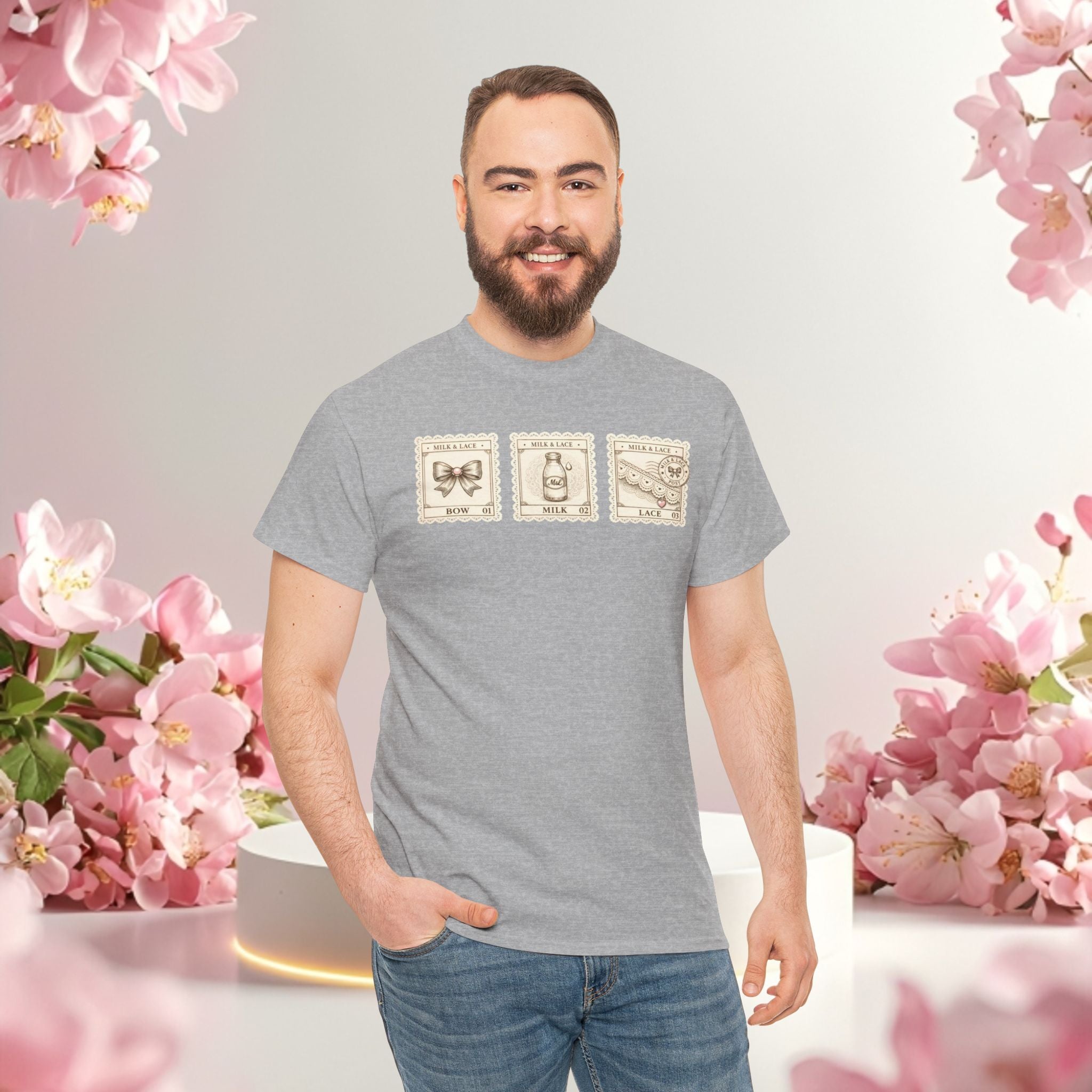 Vintage Botanical Stamp T-Shirt