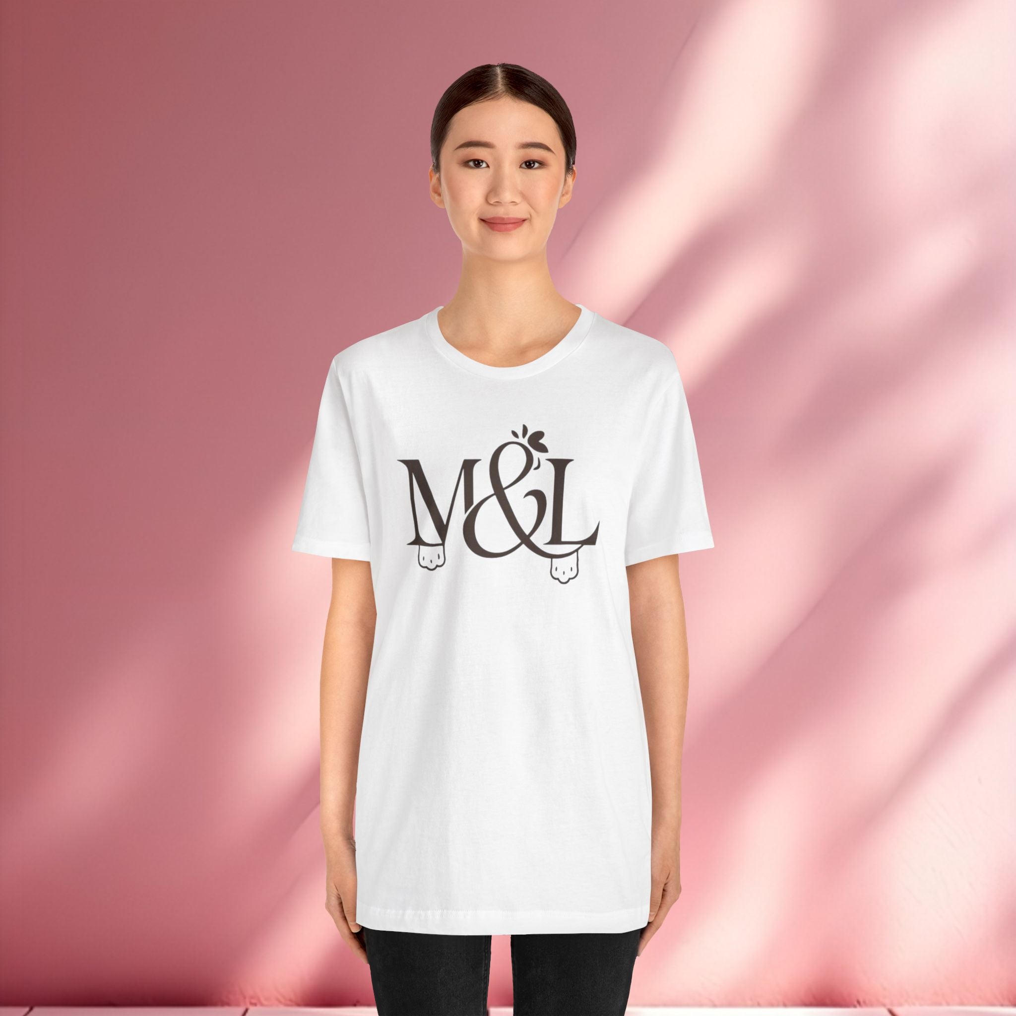 Romantic Feminine Brown Tee — Romance Graphic T-Shirt