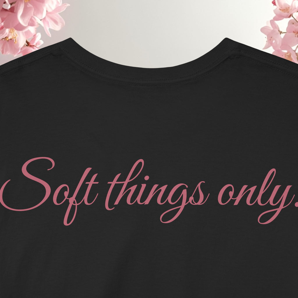 Pink Graphic Tee — Simple Minimalist Design