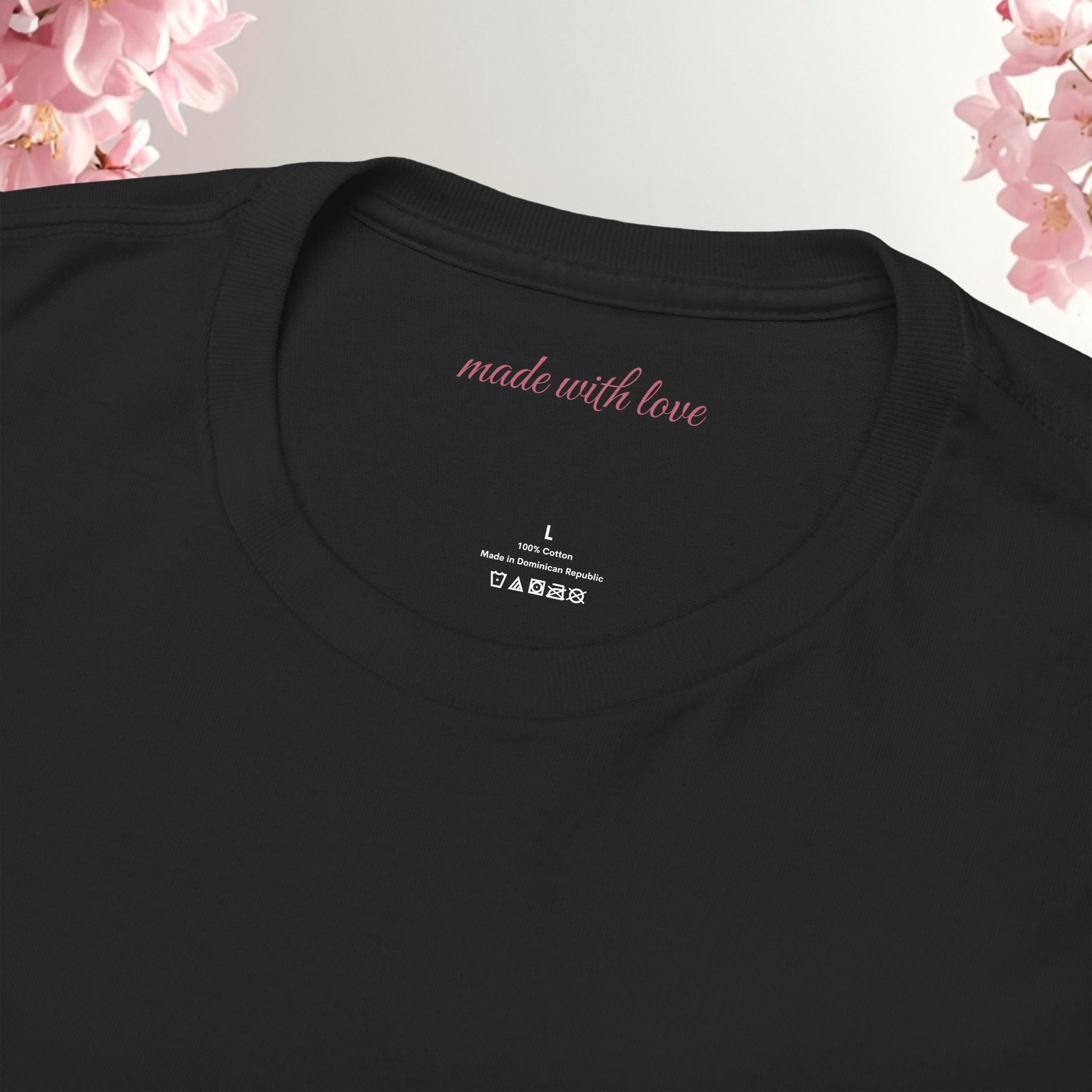 Pink Graphic Tee — Simple Minimalist Design