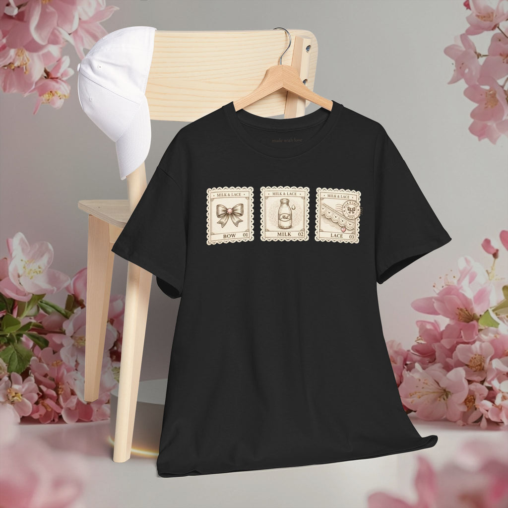 Vintage Botanical Stamp T-Shirt