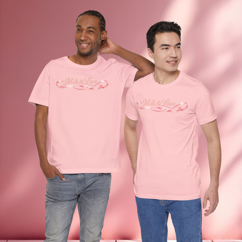 Casual Pink Graphic T-Shirt — Women's Casual Pink Tee