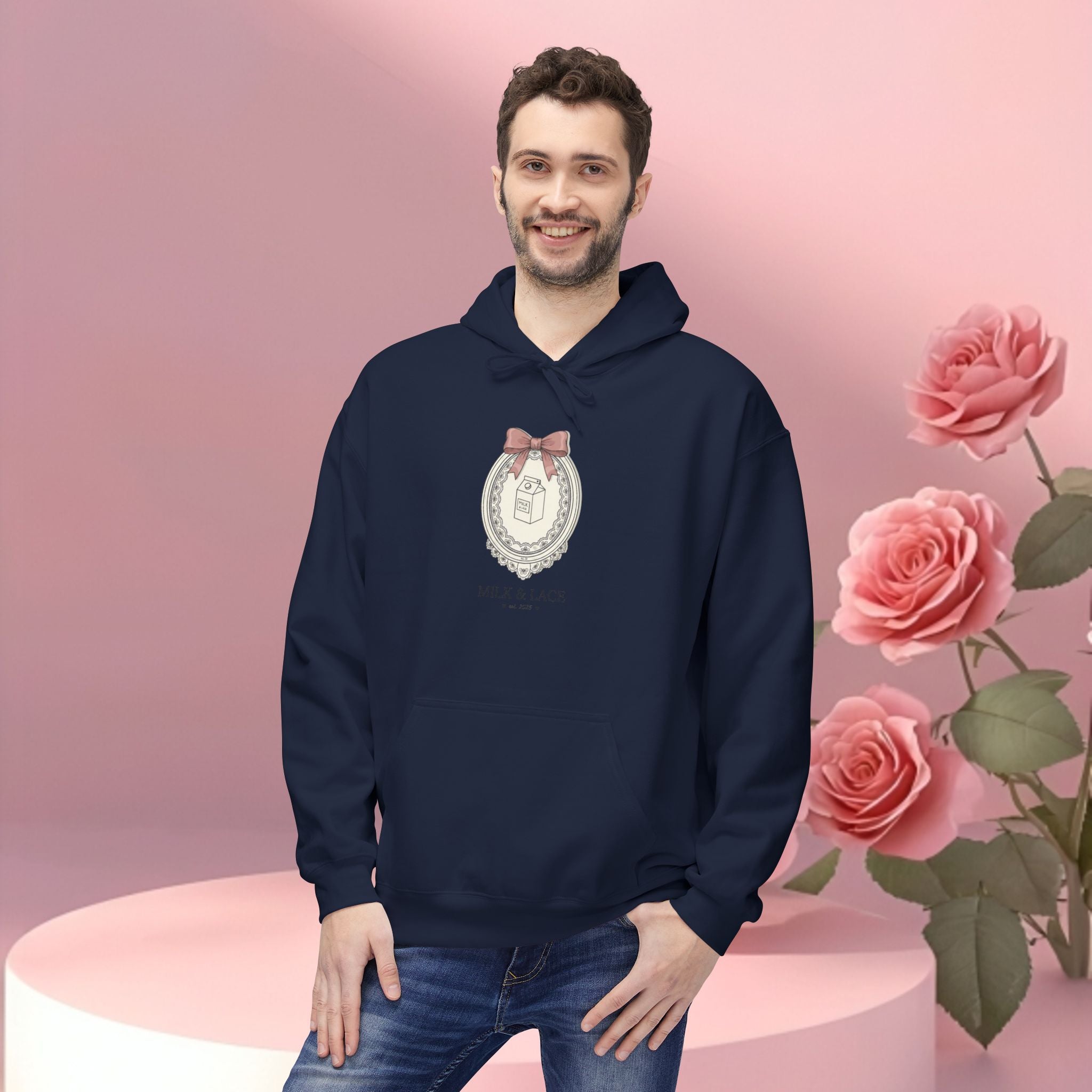 Floral Minimalist Feminine Hoodie