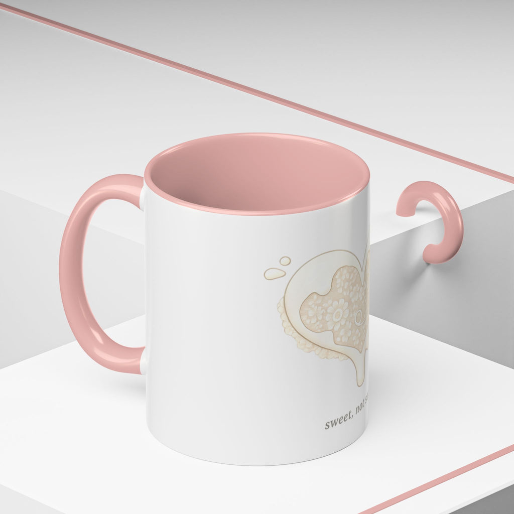 Playful Dessert Illustration Accent Coffee Mug — 11/15oz