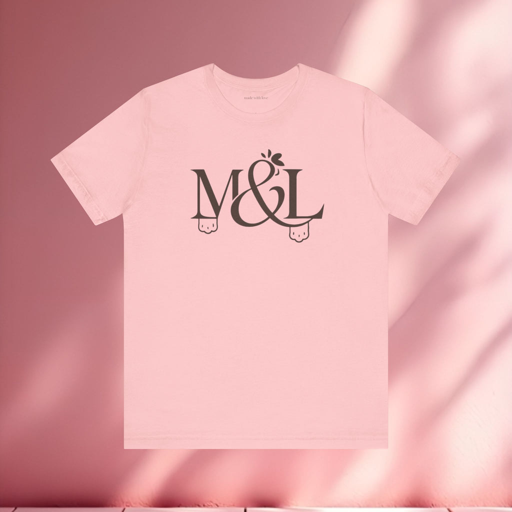 Romantic Feminine Brown Tee — Romance Graphic T-Shirt