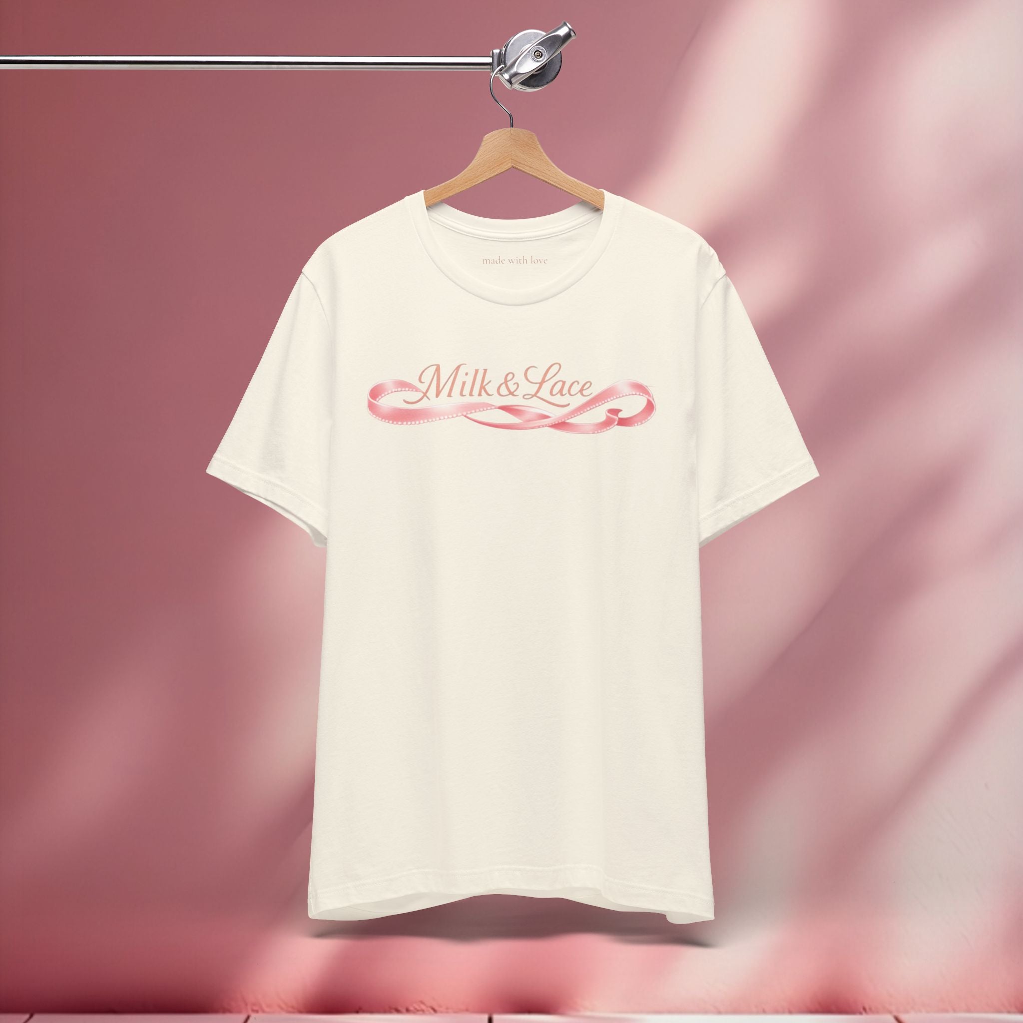 Casual Pink Graphic T-Shirt — Women's Casual Pink Tee