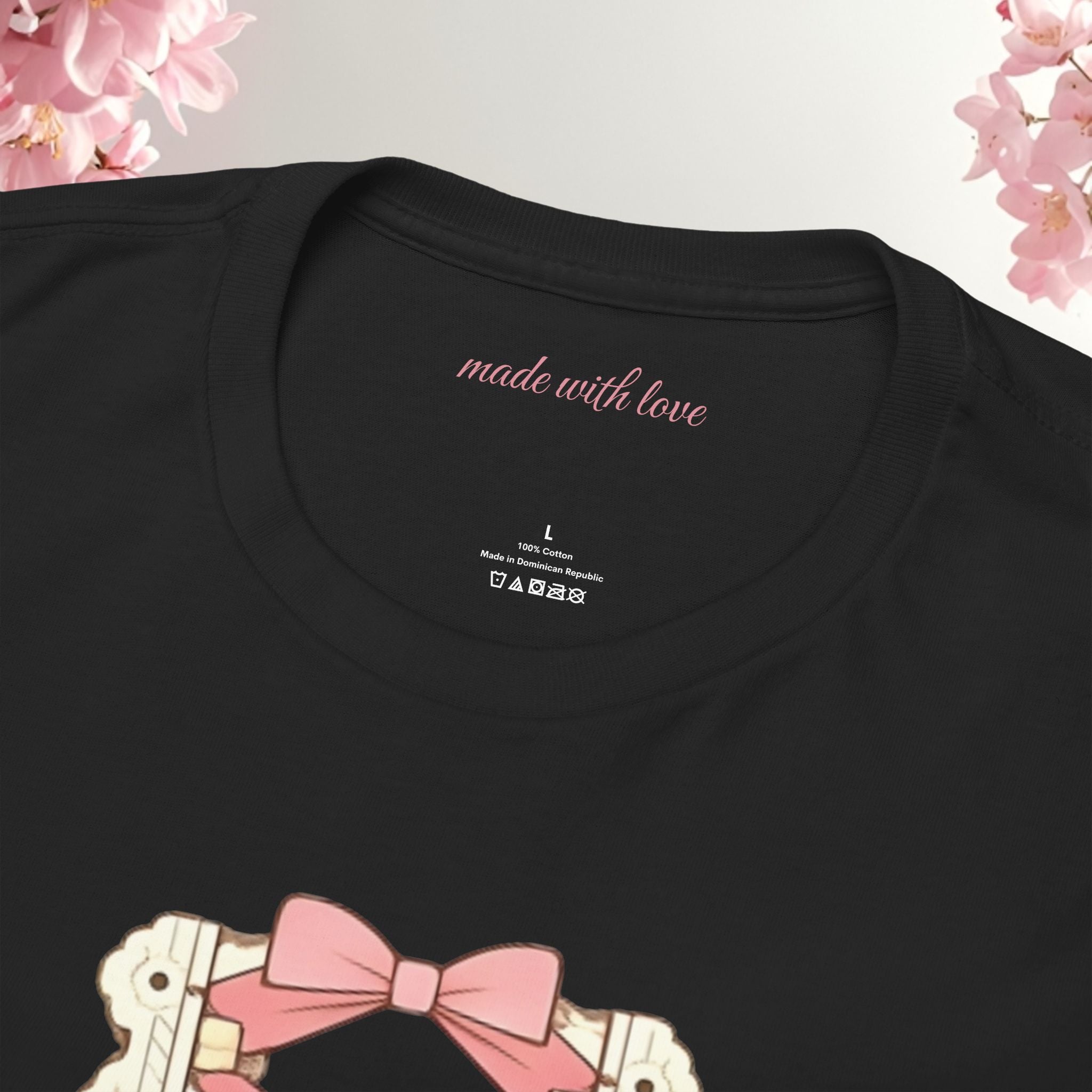 Pink Corset Ribbon T-Shirt