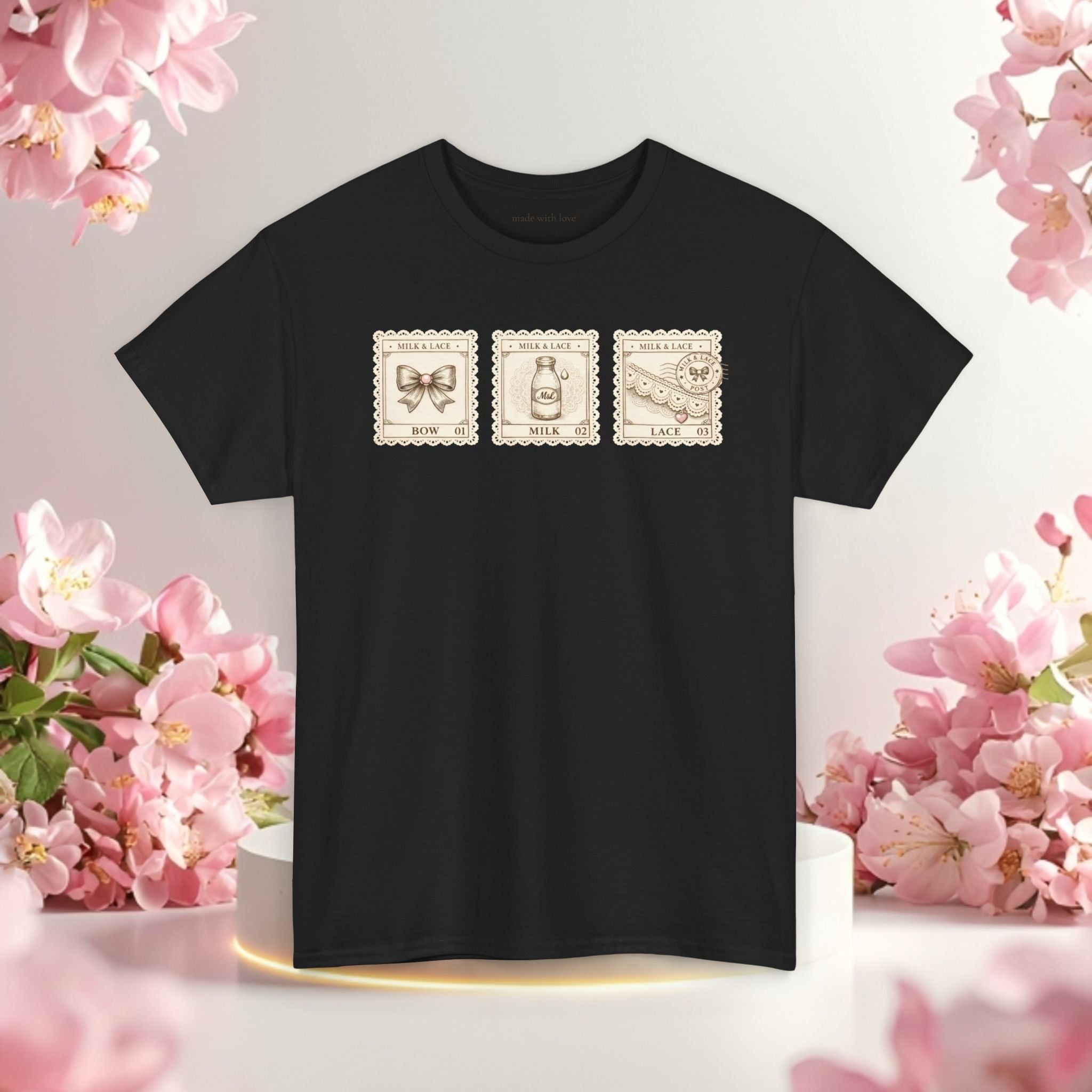 Vintage Botanical Stamp T-Shirt