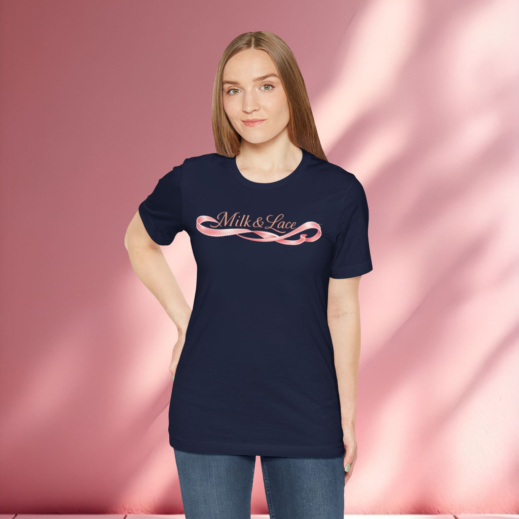 Casual Pink Graphic T-Shirt — Women's Casual Pink Tee