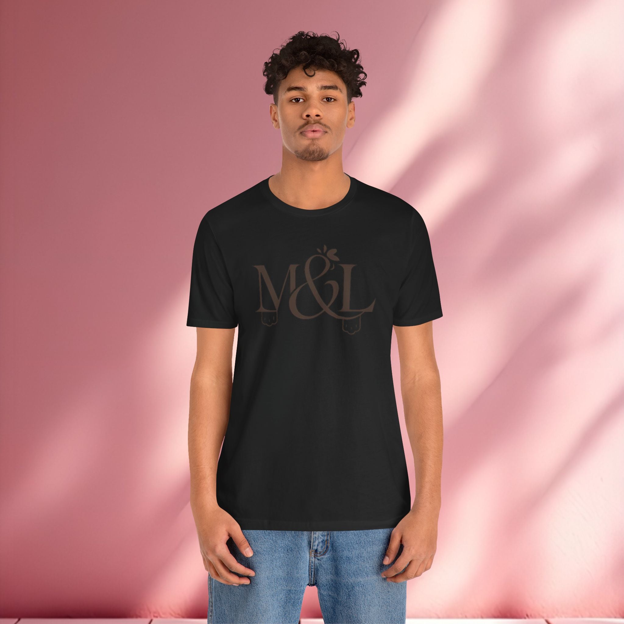 Romantic Feminine Brown Tee — Romance Graphic T-Shirt