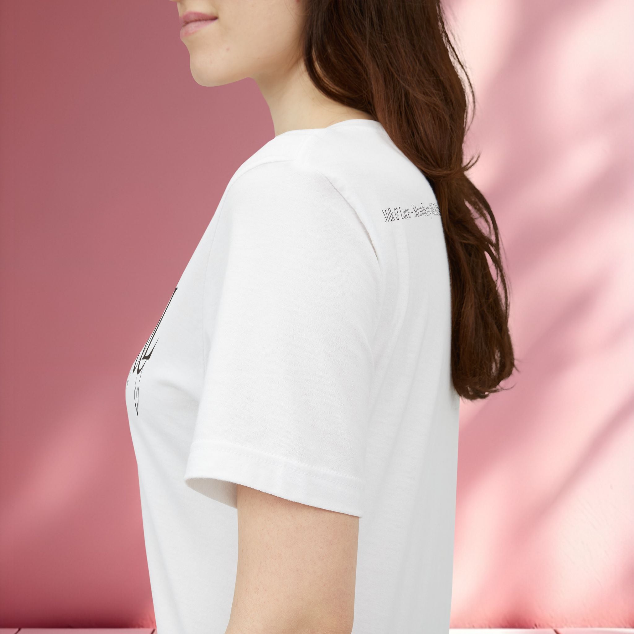 Romantic Feminine Brown Tee — Romance Graphic T-Shirt