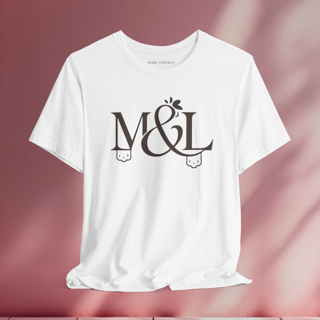 Romantic Feminine Brown Tee — Romance Graphic T-Shirt