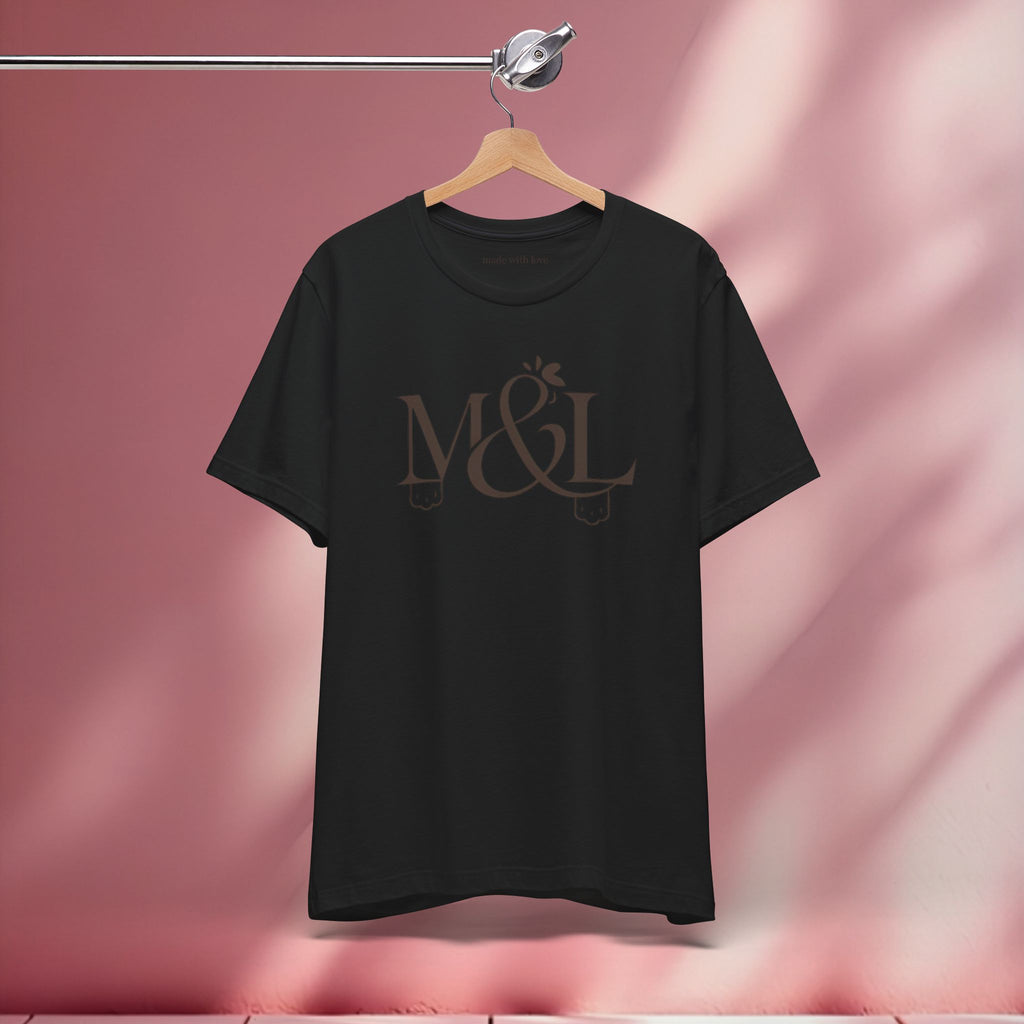 Romantic Feminine Brown Tee — Romance Graphic T-Shirt