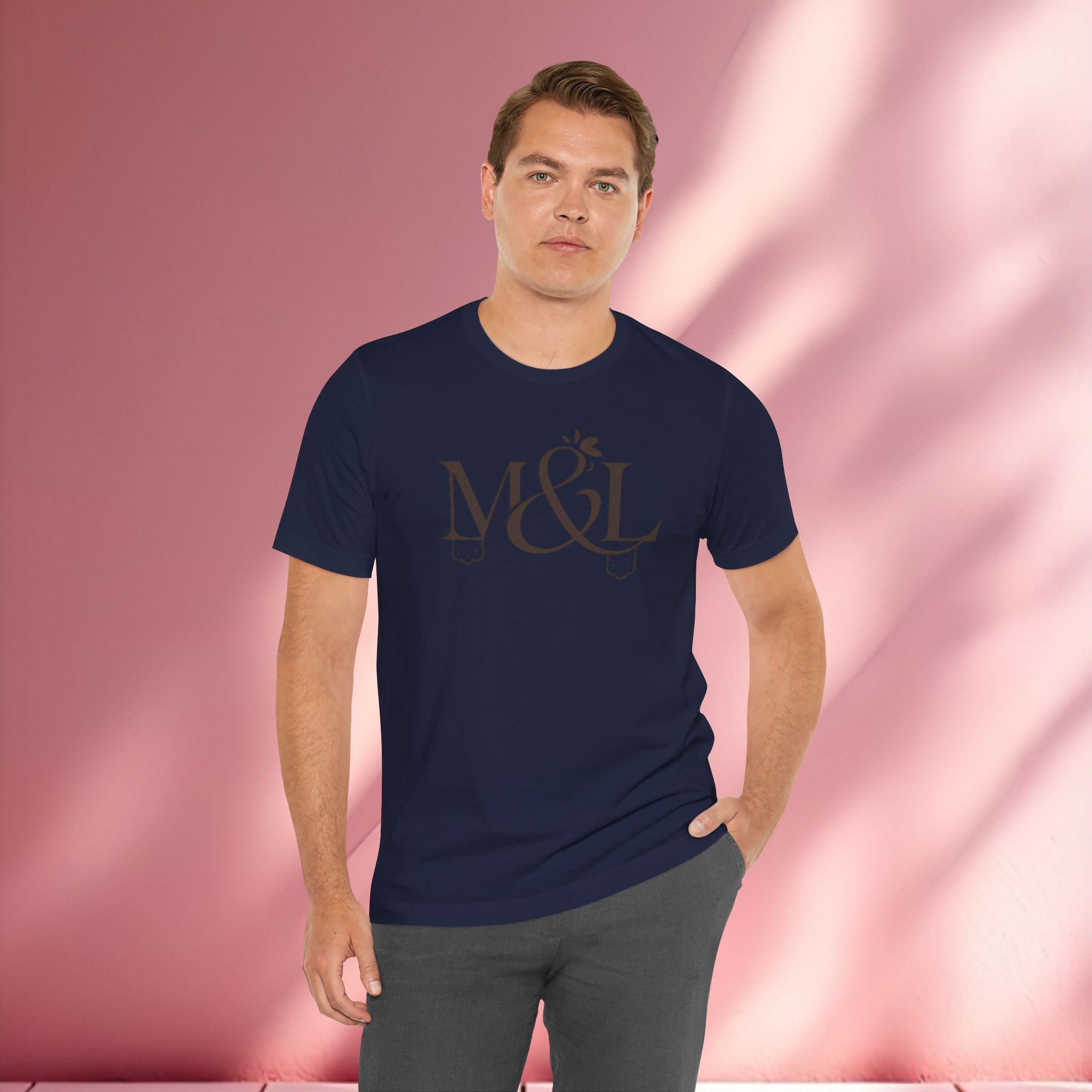 Romantic Feminine Brown Tee — Romance Graphic T-Shirt