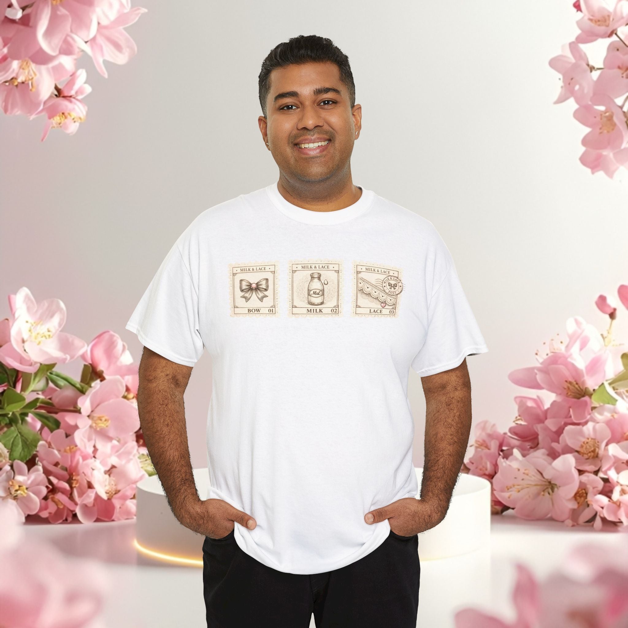 Vintage Botanical Stamp T-Shirt