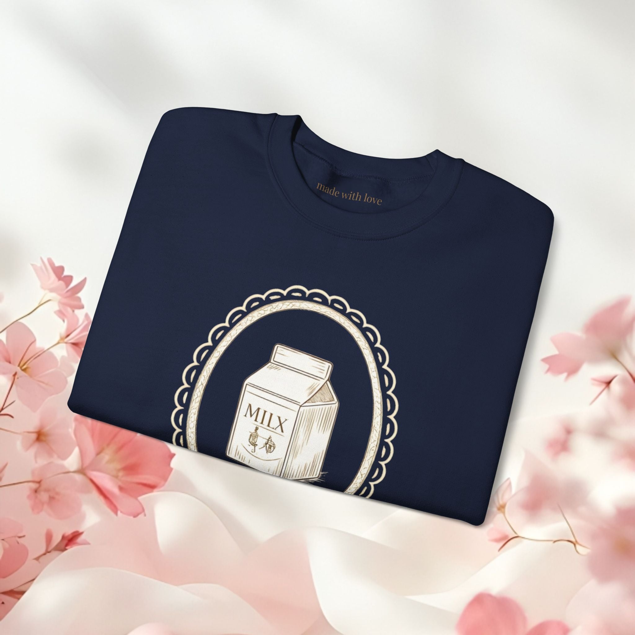 Pastel Graphic Crewneck Sweatshirt — Soft Pastel Cozy Comfort