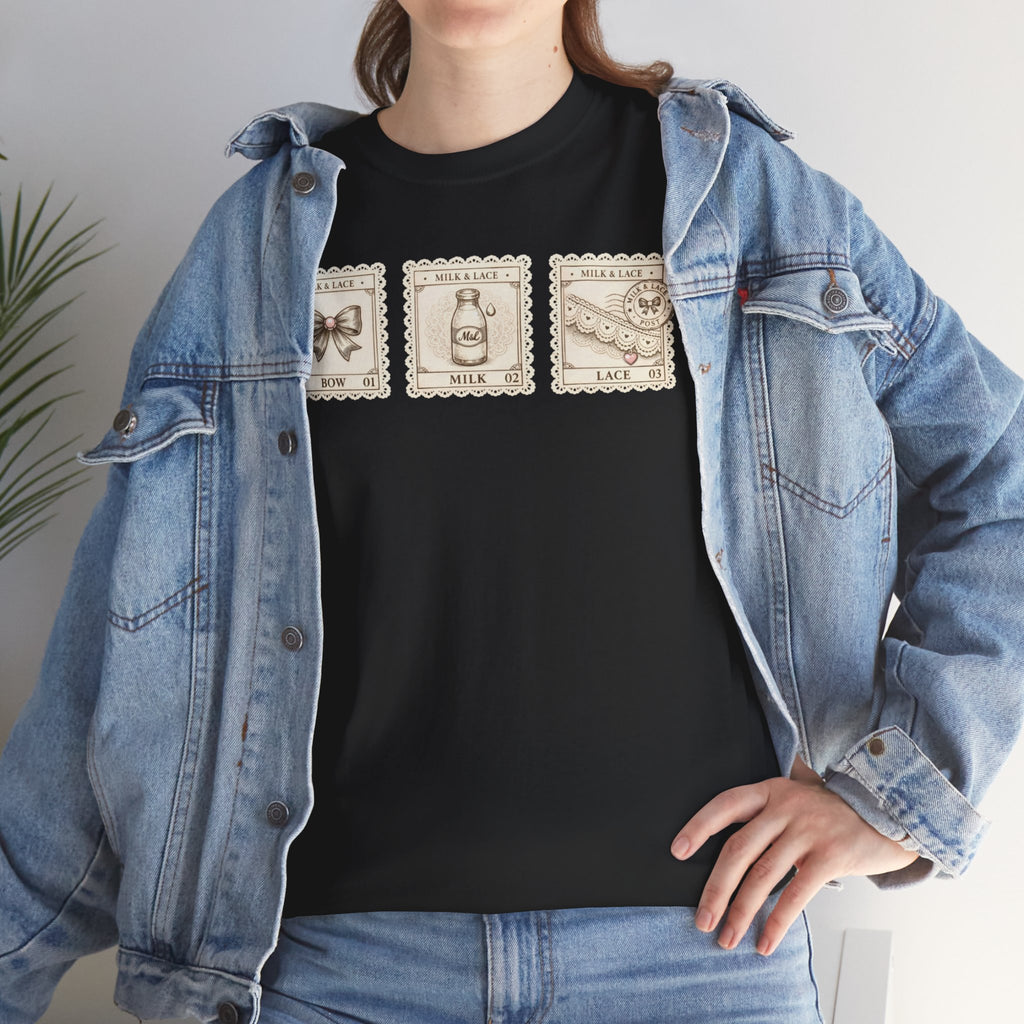 Vintage Botanical Stamp T-Shirt