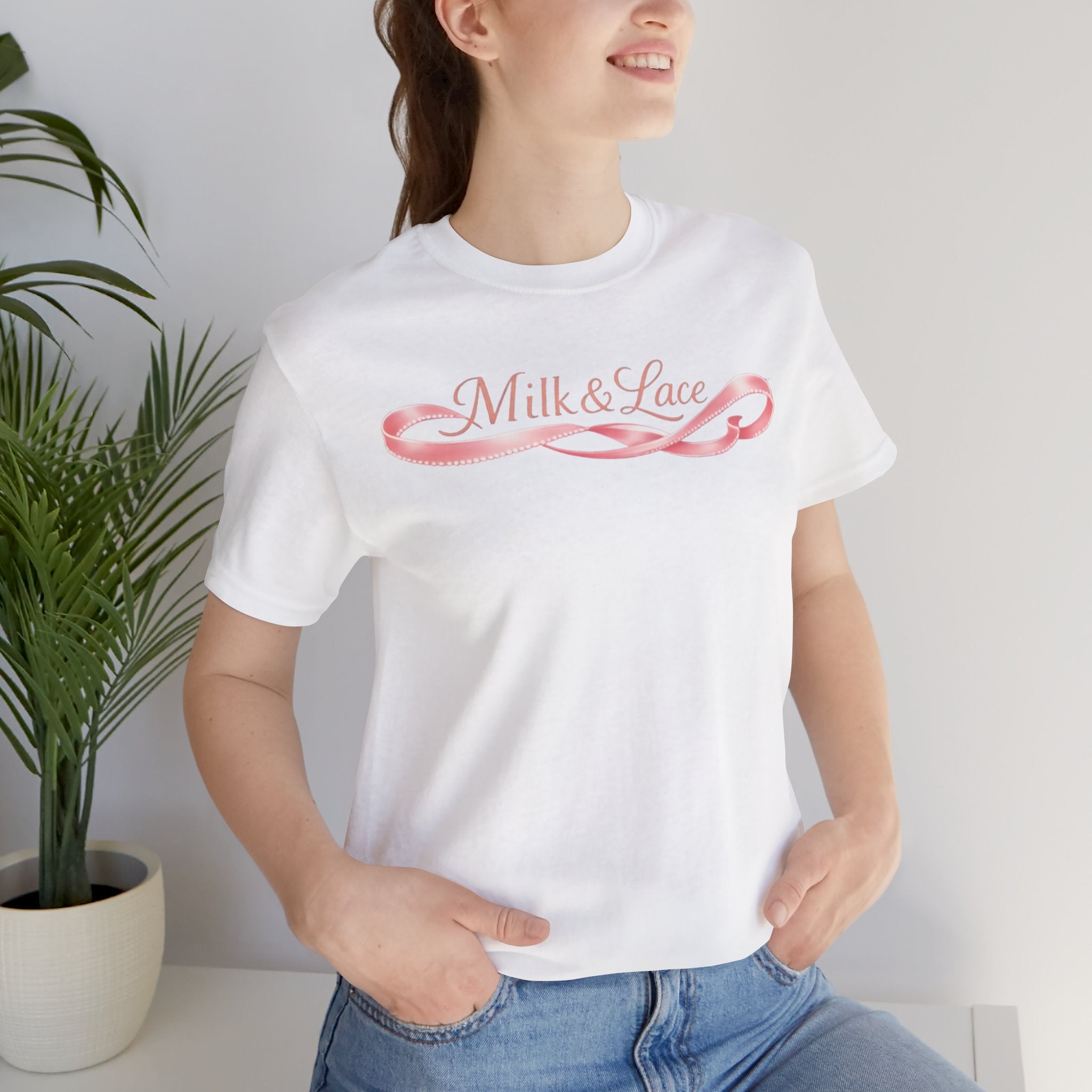 Casual Pink Graphic T-Shirt — Women's Casual Pink Tee