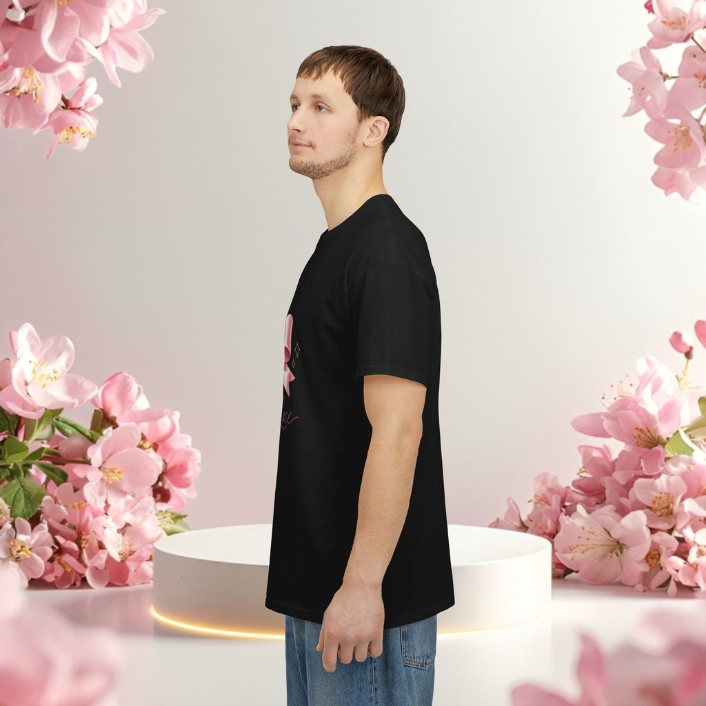 Pink Graphic Tee — Simple Minimalist Design